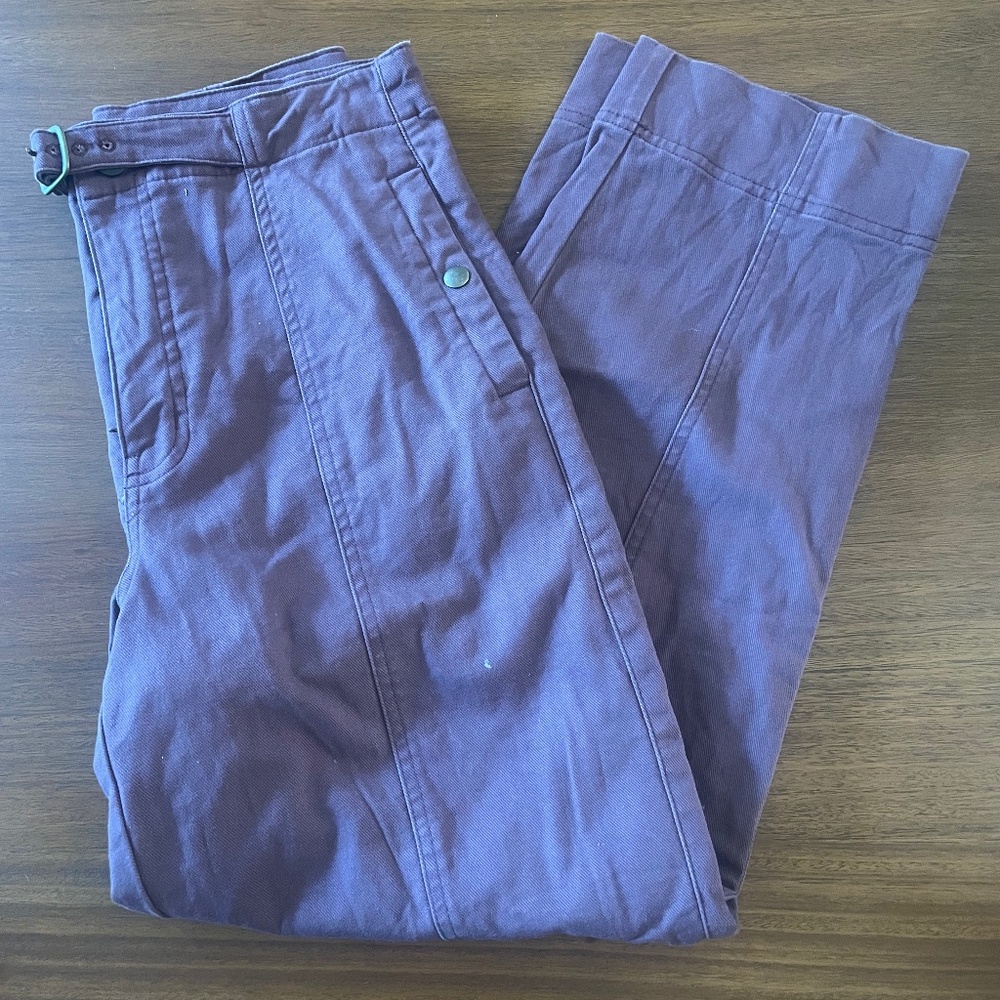 Purple Madewell Pants